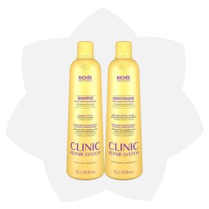 Pack Shampoo Y Acondicioador clinic repair system 1 lt