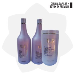 KIT ALISADO CIRUGIA CAPILAR LT + BOTOX EX PREMIUM KG