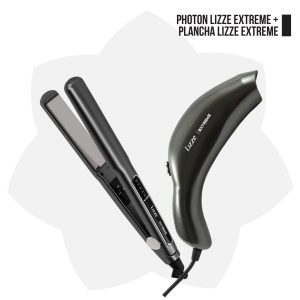 KIT PHOTON Y PLANCHA LIZZE EXTREME 250º CELCIUS
