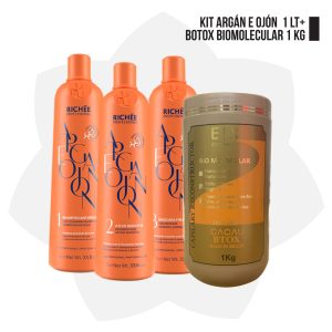 Kit Argan E Ojon Litro + Botox Biomolecular kilo Ex