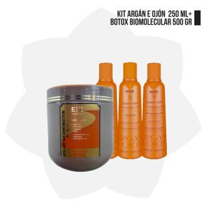 KIT ARGAN E OJON 250Gr + BOTOX BIOMOLECULAR 500GR