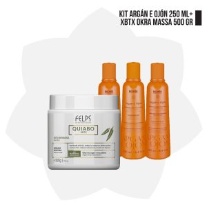 KIT ARGAN E OJON 250Gr + BOTOX OKRA 500GR