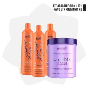 Kit Argan e ojon 1Lt + Nano BTX premium 1Kg