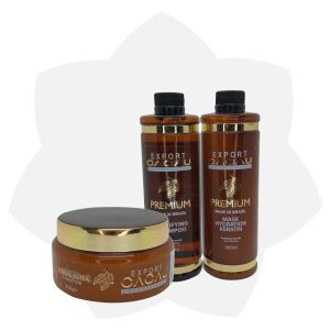 Pack Shampoo Acondicionador y Mascara Home Care Cacau Ex
