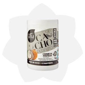 Mis Rizos Perfectos Crema para peinar con aceite de coco y D Pantenol 1 kg