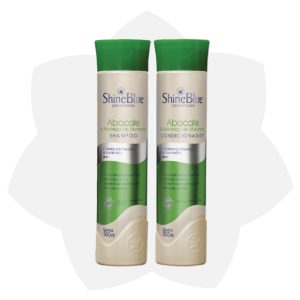 KIT DE SHAMPOO Y ACONDICIONADOR SHINE BLUE ABACATE E MURUMURU 300 ML