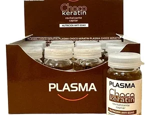 Ampolla Choco Keratin plasma (caja x 12 unidades de 15 ml)