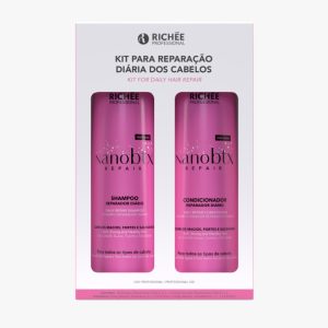 nano btx Daily repair pack shampoo y acondicionador 1Litro