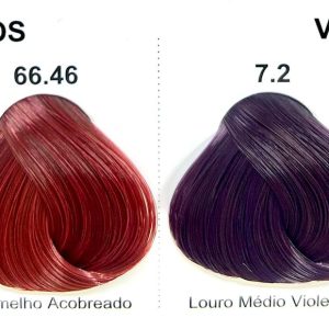 TINTURA DIAMOND 3D 60ML VIOLETAS Y ROJIZOS EX