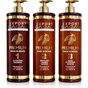 KIT ALISADO EXPORT CACAU TRES PASOS 1L